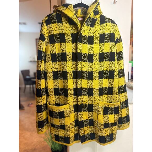 Clandestino Unisex Yellow / Black Jacket Size M - Picture 1 of 4